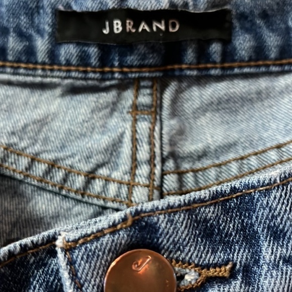 Jbrand Boyfriend "Jake" Broken (Distressed) Jeans Size 26 - Picture 5 of 10